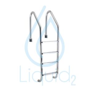 Escalera Estandar 4 Peldaños con Antideslizante en Acero Inoxidable | Liquid2 Importadores de Equipos y Accesorios Para Piscina y Spa