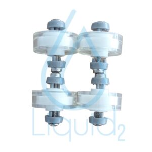 Set de Ruedas Para Carro Aspirador Deluxe (x4) | Liquid2 Importadores de Equipos y Accesorios Para Piscina y Spa